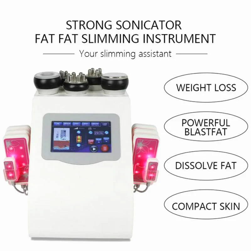 

8 Laser Pads Spa Salon Clinic Non-Surgical Liposuction Laser Sliming Lipo Laser Machines Skin Care Fat Burning