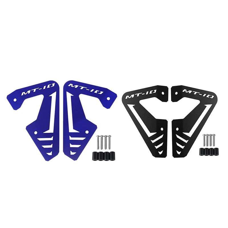 Мотоциклетная алюминиевая боковая панель радиатора Защитная крышка для Yamaha MT10