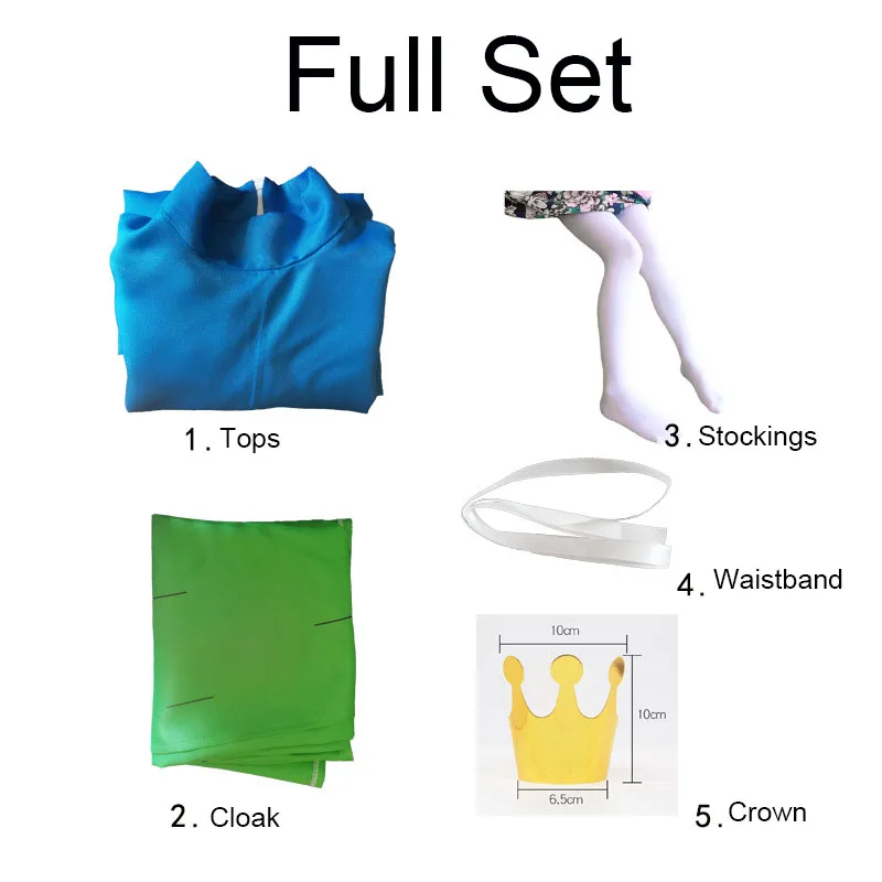 Детский костюм для косплея бойцзи из серии Ранд королей полный наряд детей