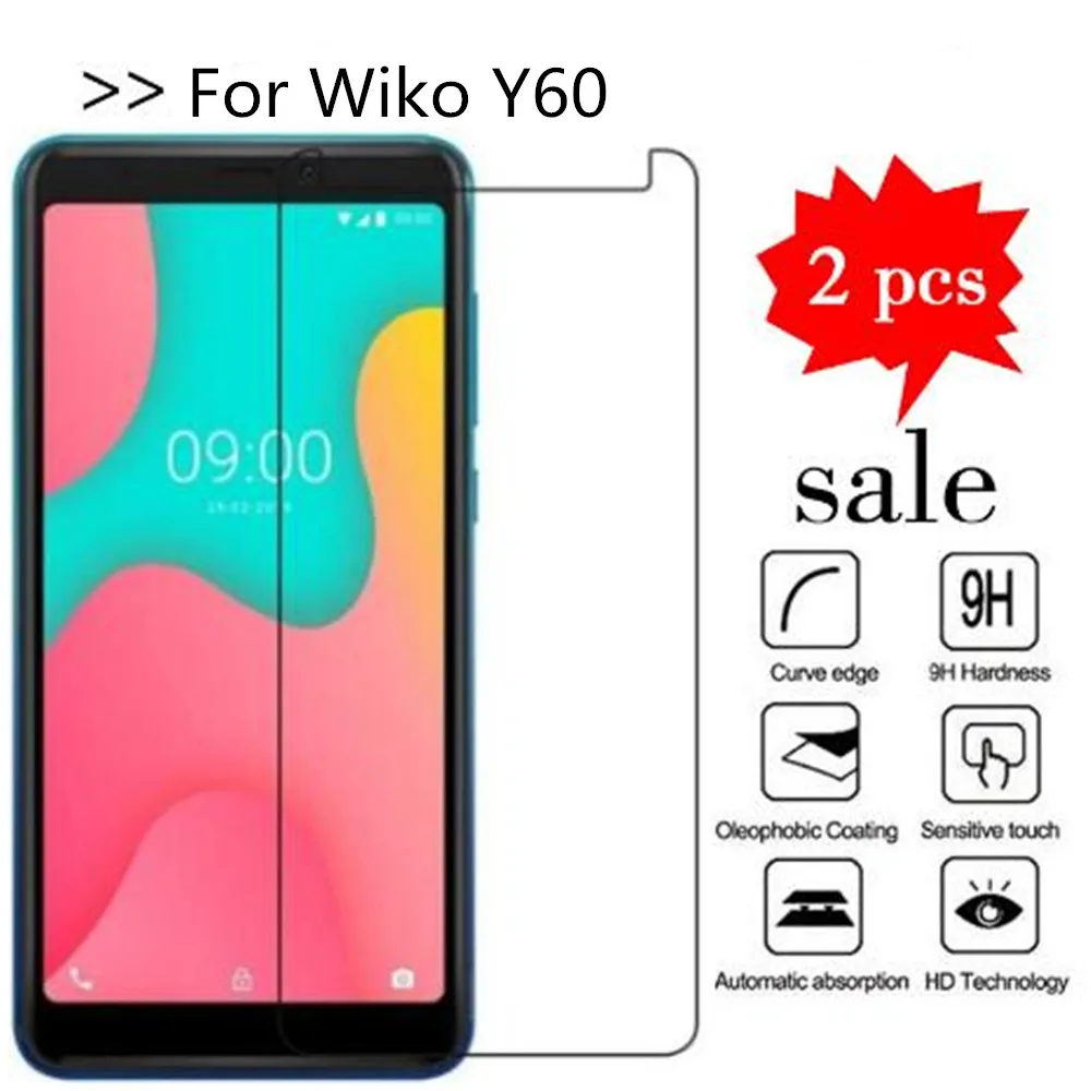 Для Wiko Y60 закаленное стекло Высококачественная защитная пленка Взрывозащищенный