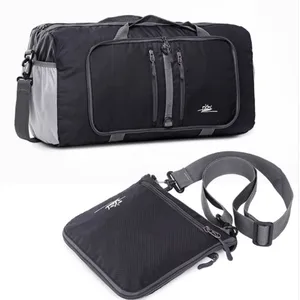 Спортивная вместительная сумка-Органайзер для мужчин и женщин, водонепроницаемый складной дорожный чемоданчик на плечо для поездок