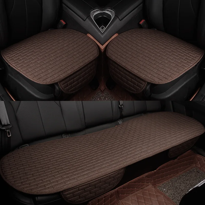

Car seat cushion four seasons general non-slip seat cushion linen automotive supplies car accessories