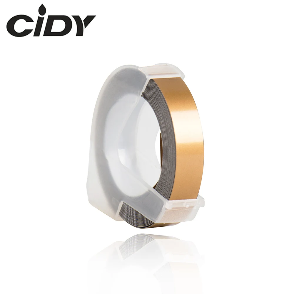 CIDY 1 шт. Compagne золотой цвет совместимый с DYMO 1610 12965 для изготовления этикеток 3D