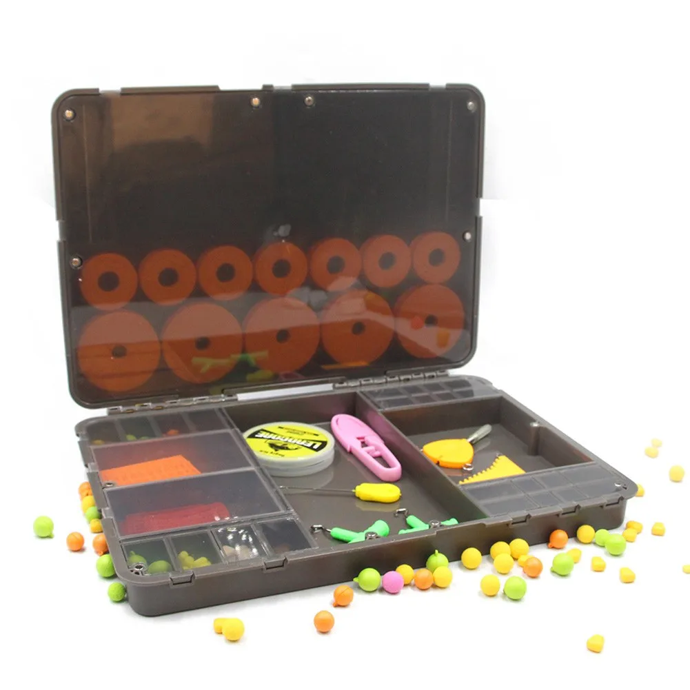 

Carp Fishing Winder Storage Box +12pcs Fishing Line Winder Terminal Tackle System Iscas Pesca For Swivel Hook Accessory 2021 New