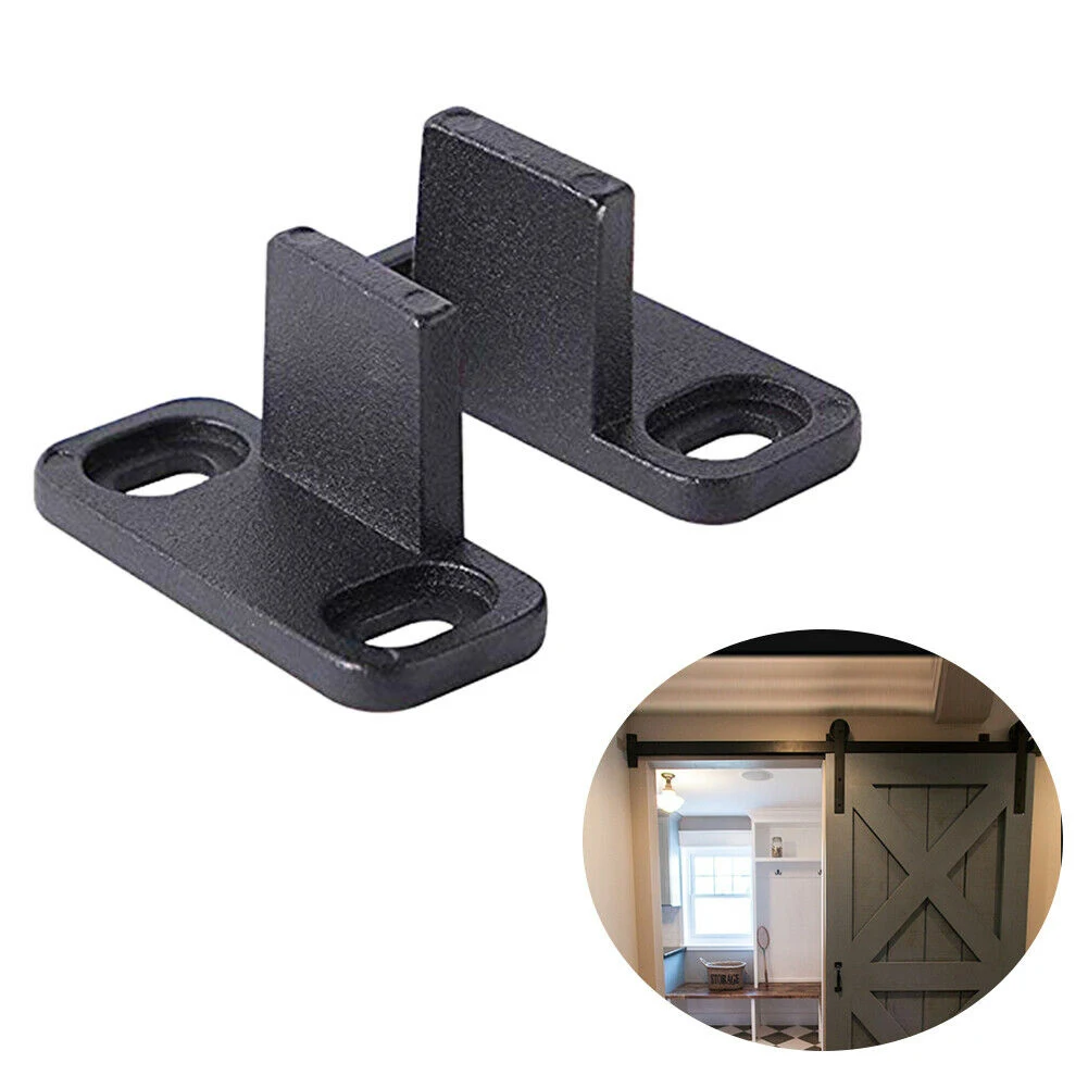

2 Pcs Barn Guide 2* 2XAdjustable 2Adjustable For Sliding Door POM New