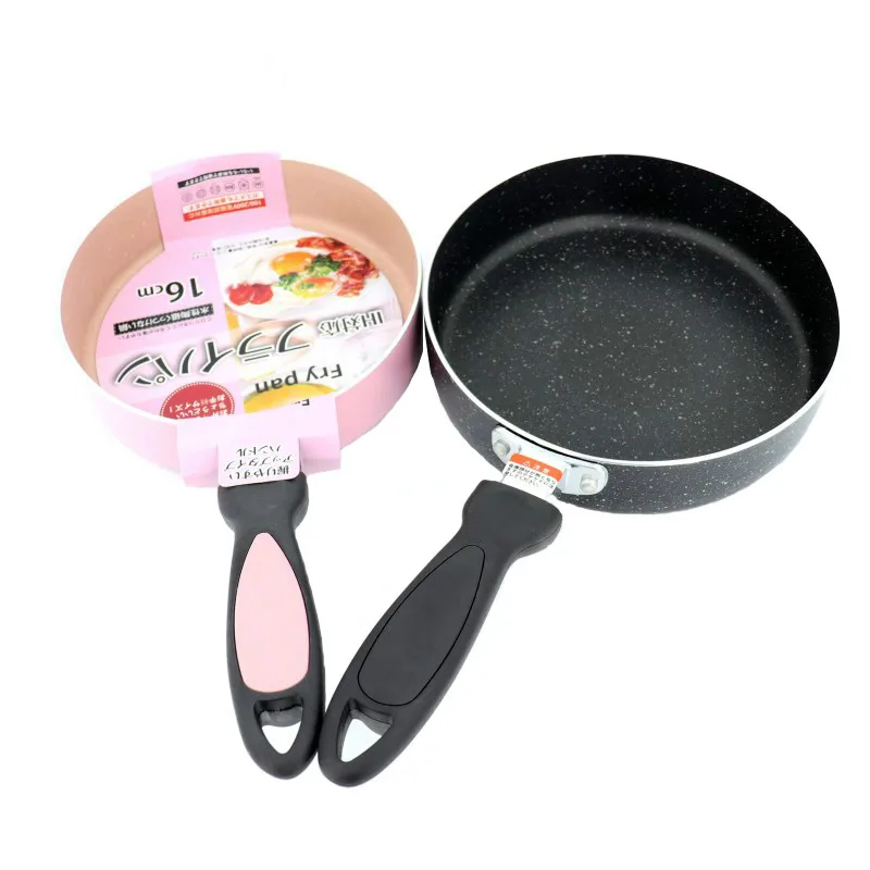 Японская антипригарная сковорода 18 см кухонная посуда кастрюля маленькая для