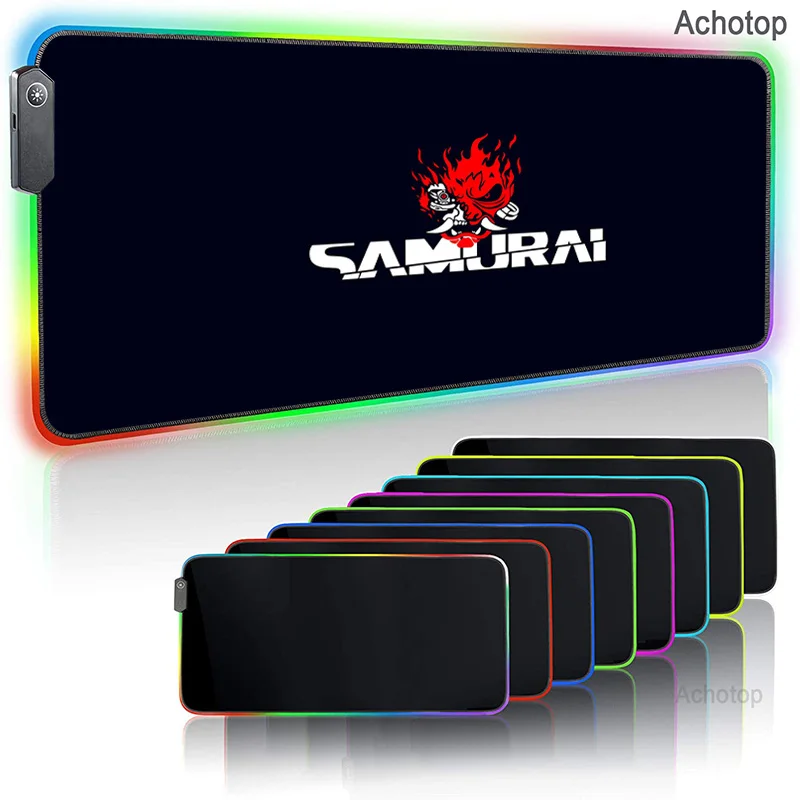 

Большой игровой коврик для мыши Cyber 2077 80*30 см, геймерский компьютерный коврик, большой коврик для мыши, коврик для клавиатуры, Противоскользя...