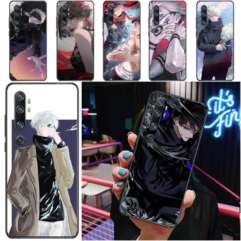 

Jujutsu Kaisen Satoru Gojo Sukuna Fushiguro Megumi Yuji Itadori Phone Case For Xiaomi CC9 Pro CC9e Cases Carcasa Back Cover