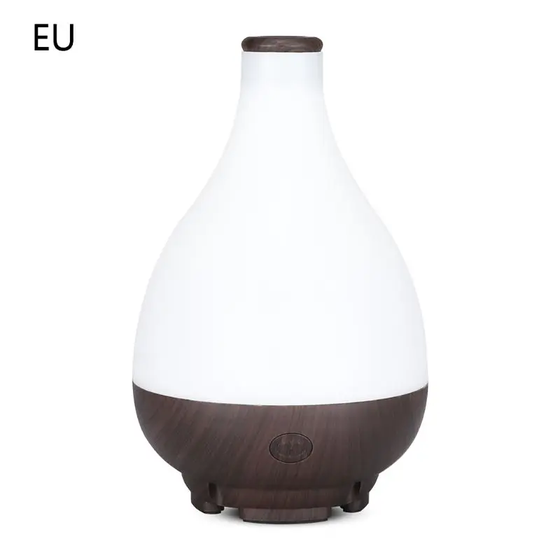 

100ml Wood Grain Air Humidifier Ultra-Quiet Ultrasonic Essential Oil Aromatherapy Diffuser Mist Maker with Warm Light