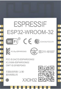 ESP32 Wifi + Bluetooth двухъядерный MCU 2,4 ГГц беспроводной Радиочастотный приемопередатчик низкая мощность Ble 4,2 передатчик 240 МГц 4 Мб ESP-WROOM-32 модуль