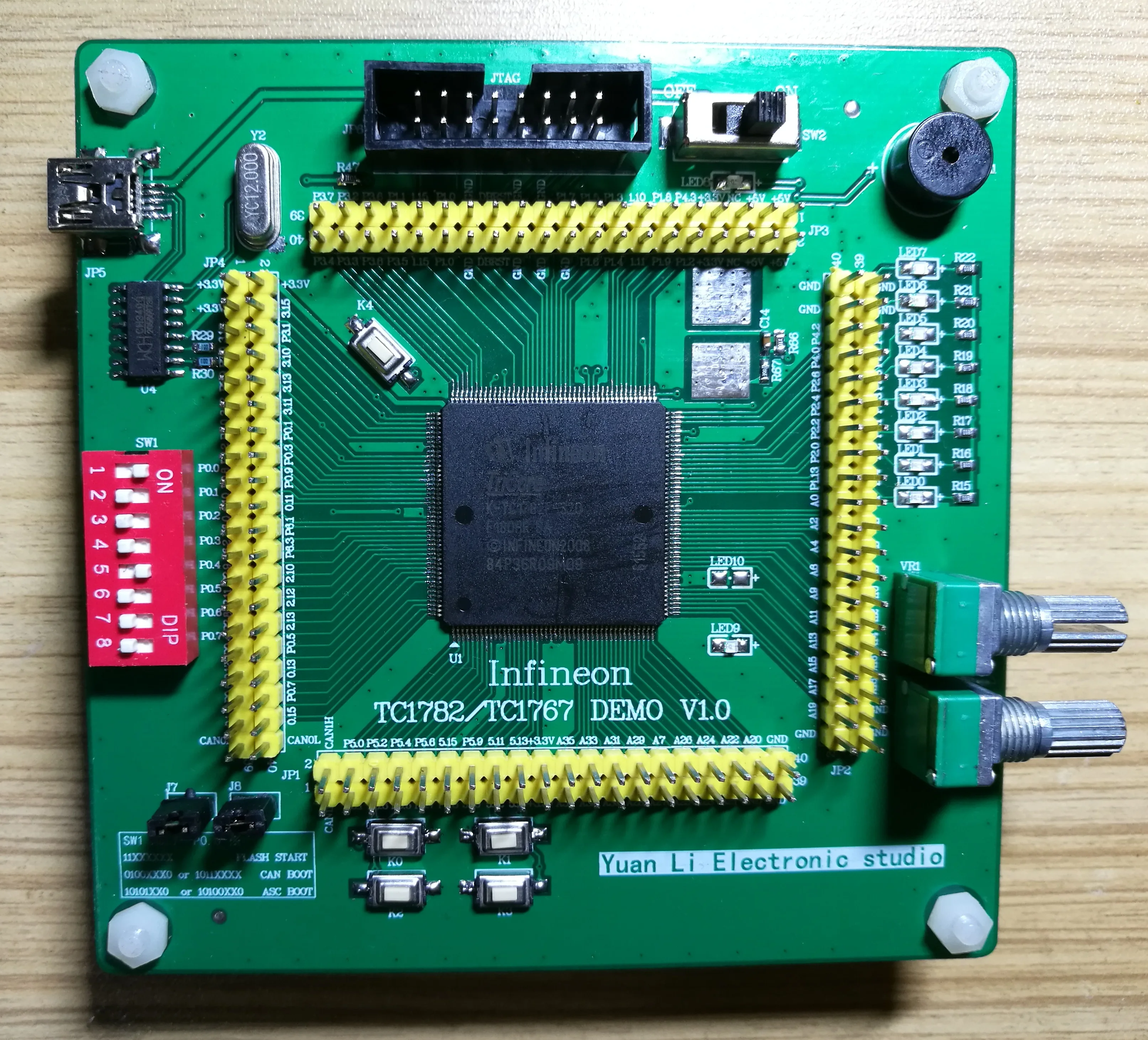 Плата разработки микроконтроллера TC1782 плата оценки V1 | Бытовая техника