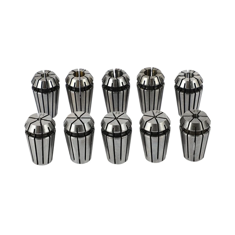 

10Pcs/Set Ultra Precision ER16 1-10MM Spring Collet Set For CNC Milling Lathe Tool Engraving Machine