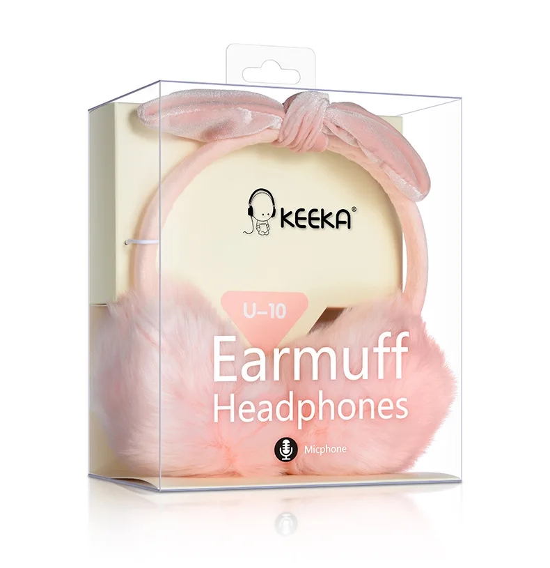 

Warm Headphones Cute Headphones Creative Headphones Wrap Ear Headphones Music Headphones Machine Line Separation