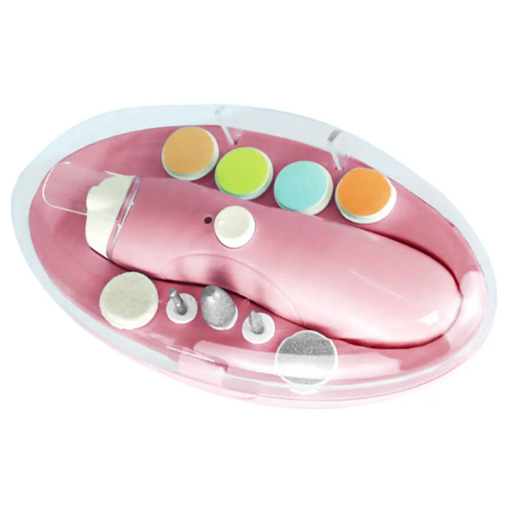

1 Set Handheld Charging Nail Grinder Set Baby Adult Pet Nail Trimming Polisher