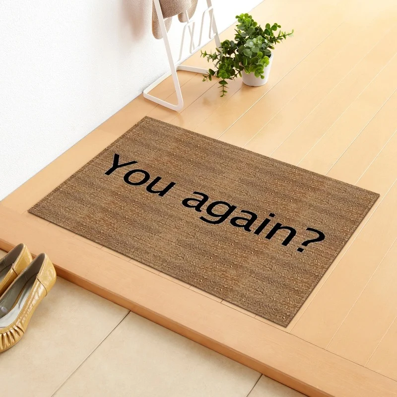 

Cartoons Printing Floor Mat Non Slip Geometry Entrance Door Mat Bedroom Carpet Balcony Carpet Corridor Kitchenr Rug Living Room