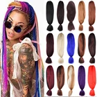 XCCOCO 48 дюймов огромные косички длинные Омбре Джамбо синтетические плетеные волосы крючком блонд розовый синий серый наращивание волос в африканском стиле