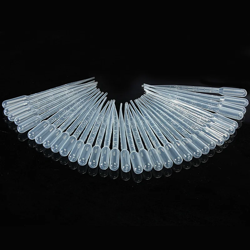 

Пластиковые одноразовые пипетки DXY 100 шт., 0.2/1/3 мл