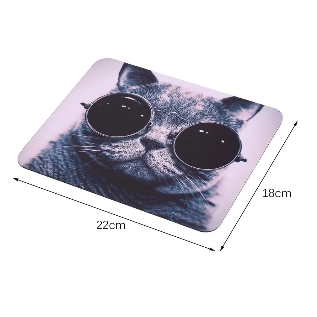 

3D pistol pattern Pattern Laptop Computer Anti-SlipMouse Pad Mat Mousepad For Optical Laser Mouse Waterproof table mat 22cm*18cm