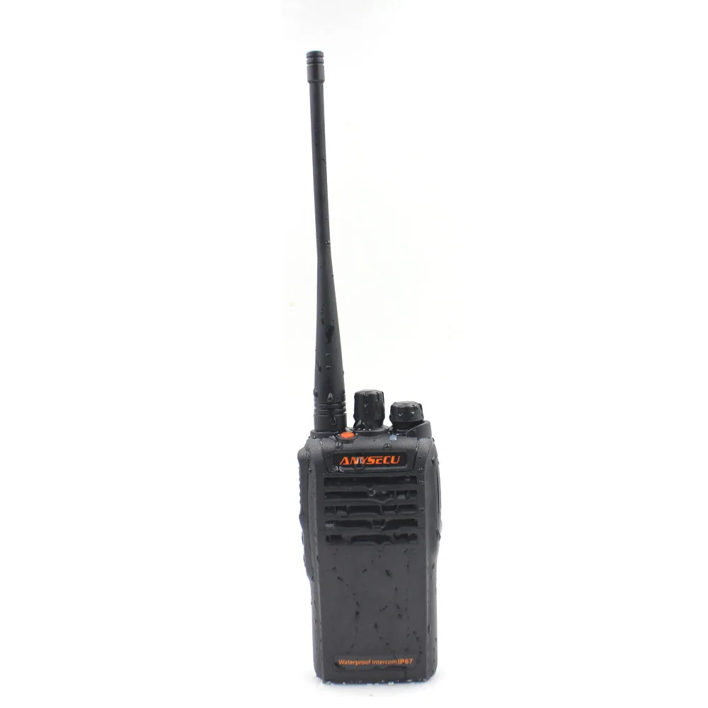 Anysecu Walkie Talkie WP-67 IP67 водонепроницаемое радио UHF 400-470MHz двухстороннее радио с батареей 2800mAh Ham Radio - Цвет: WP-67