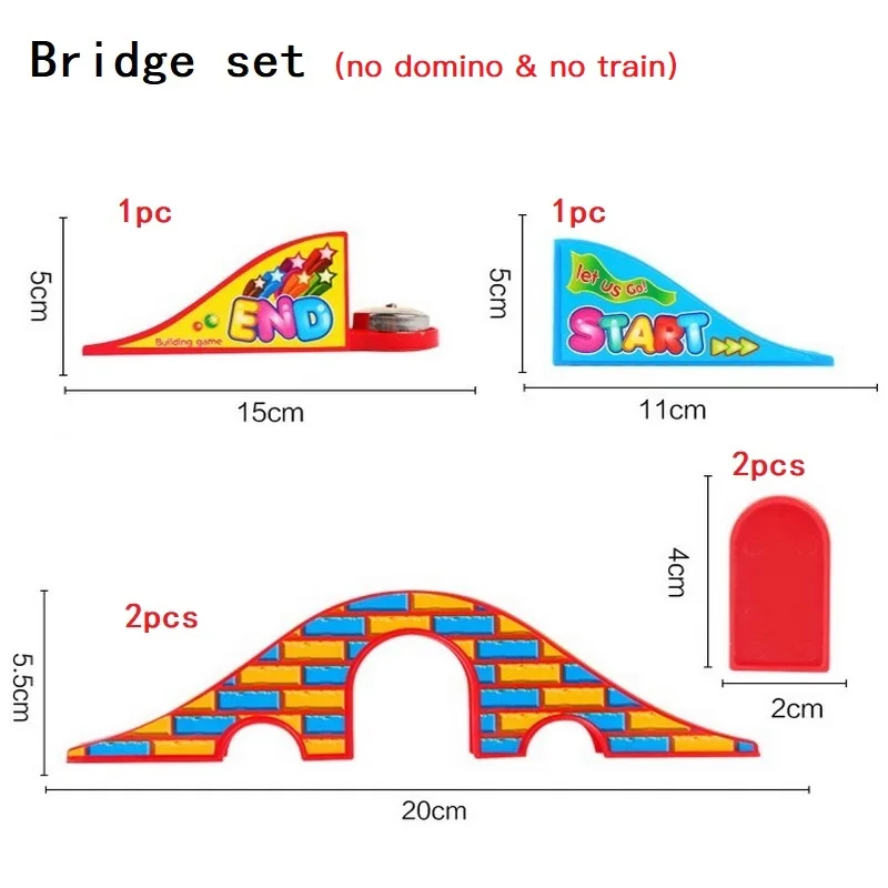 Набор машинок-домино детский поезд со звуком и подсветкой домино кирпич цветные