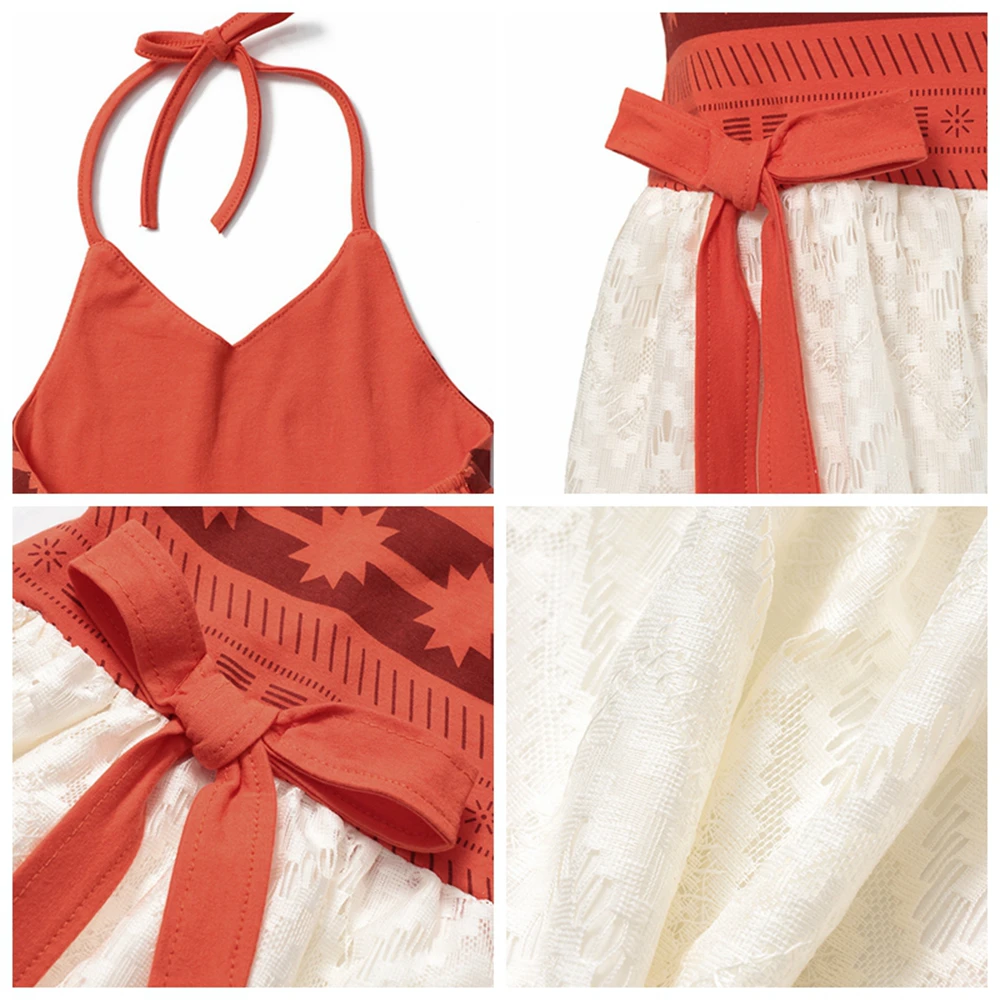 Детское платье для девочек вечевечерние косплея приключения к океану костюм