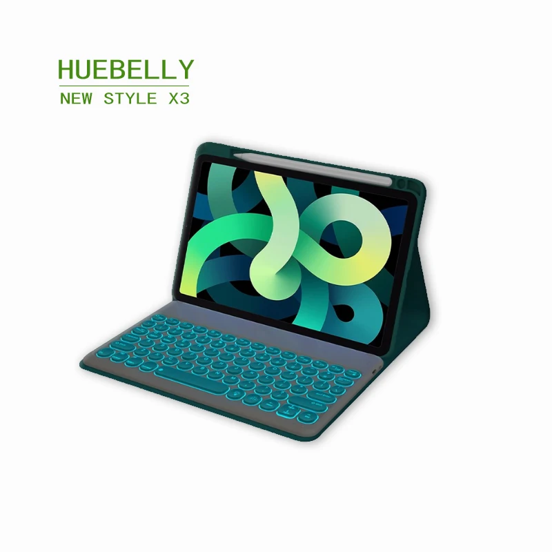 Беспроводной планшет HUEBELLY X3 Bluetooth 5 0 клавиатура для Ipad iPhone Samsung колпачок с кнопкой