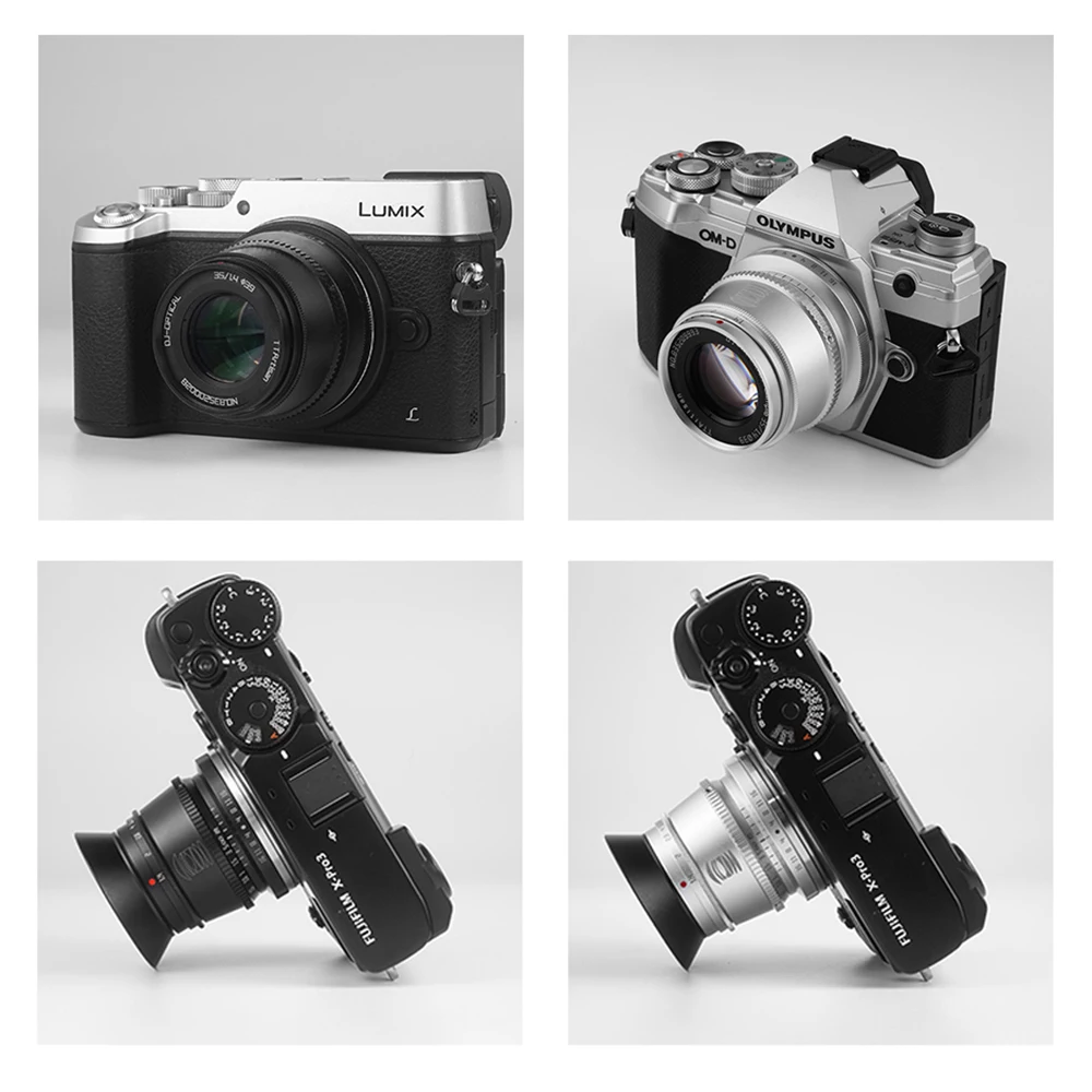 TTArtisan объектив для камеры 35 мм F1.4 ручной фокус SONY E FUJI X Canon M Leica L Nikon Z Panasonic Olympus M43