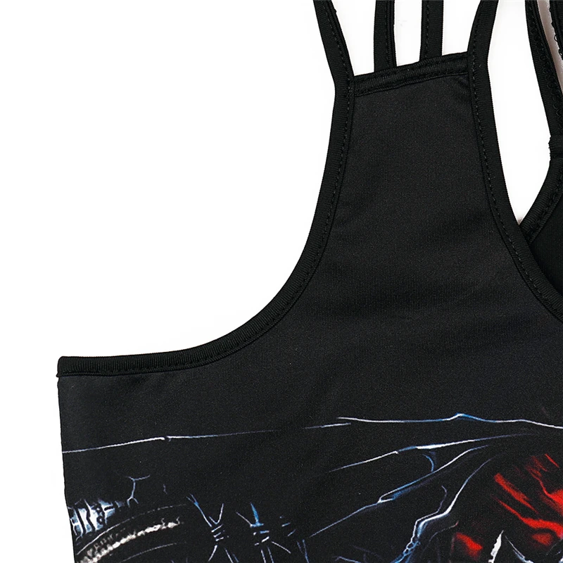 Новый жилет для косплея ужас триллер Дьявол трюк костюм на Хэллоуин женский