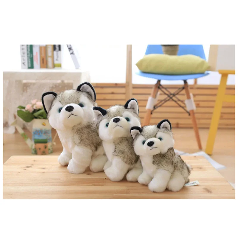 

Cute Husky Comfort Plush Toy , 18/22/28cm Dog Dolls For Baby Kids Toy , High Quality Cotton Brinquedos Baby As Gifts
