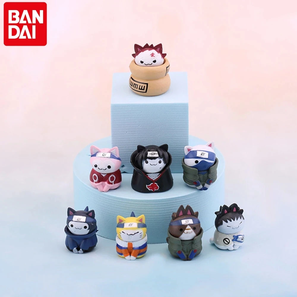

8PCS/Set Anime Naruto Figures Kawaii Toys Mini Q Version Doll Modle Action Model Figure Cartoon Kids Gift Toys Suit Dropshipping