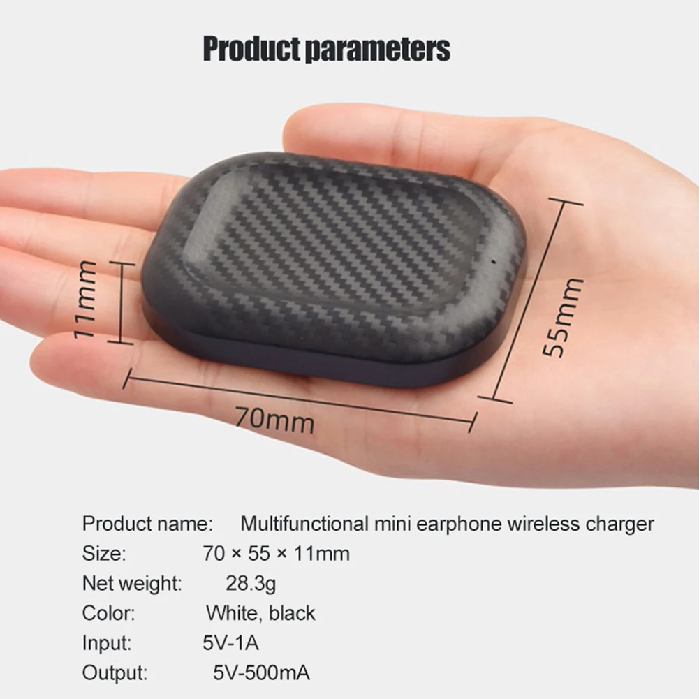 2 в 1 Беспроводное Зарядное устройство Док-станция для Airpods AirPods Pro быстрое
