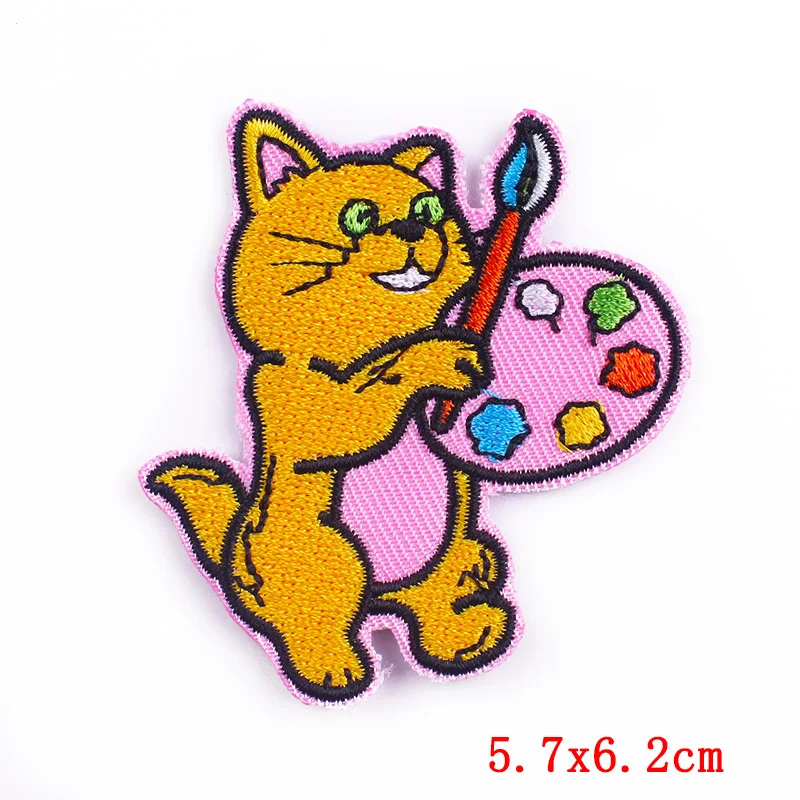 Патчи С мультяшными животными патчи для одежды наклейки с милым Кроликом