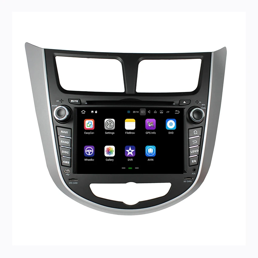 Автомобильная навигация YESSUN для Hyundai Verna/Accent 2011 ~ 2012 Android GPS аудио видео радио