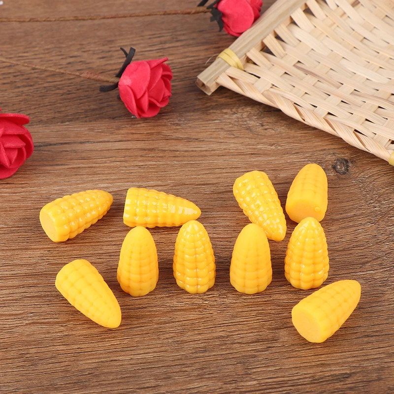 Кукольный домик овощи кукольный миниатюрная Кукуруза мини конфеты кукуруза для