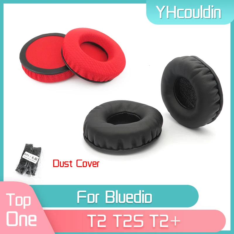 

YHcouldin Earpads For Bluedio T2 T2S T2+ T2Plus Headphone Replacement Pads Headset Ear Cushions