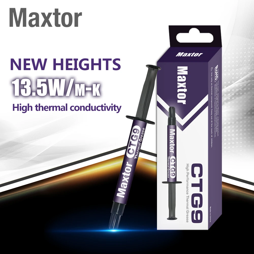 Силиконовый охлаждающий вентилятор Maxtor CTG9 процессор процессорный кулер
