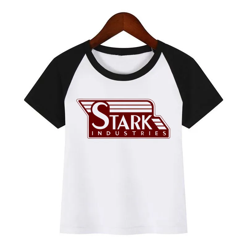 Детская летняя футболка с принтом супергероя Железного человека из хлопка | Мать