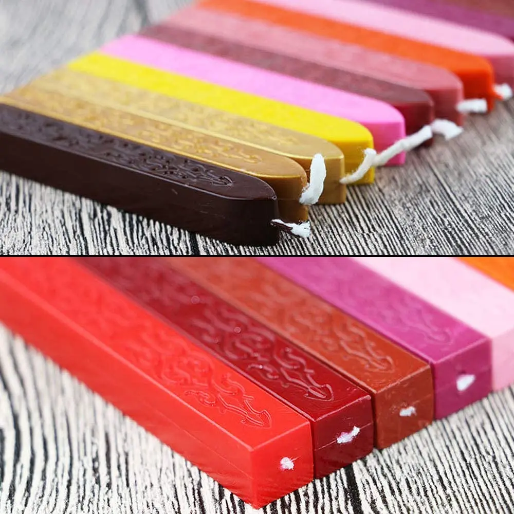 Винтажная DIY уплотнительная полоса воск пчелиный палка для рисования печать
