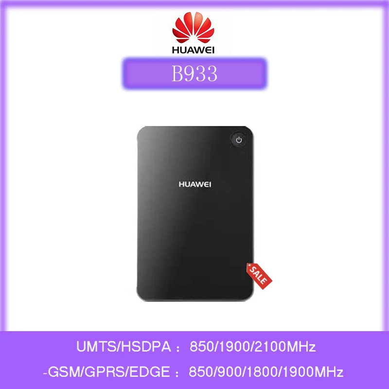 Huawei-terminal sem Fio Roteador sem Fio Slot para Cartão B933 3g Sim