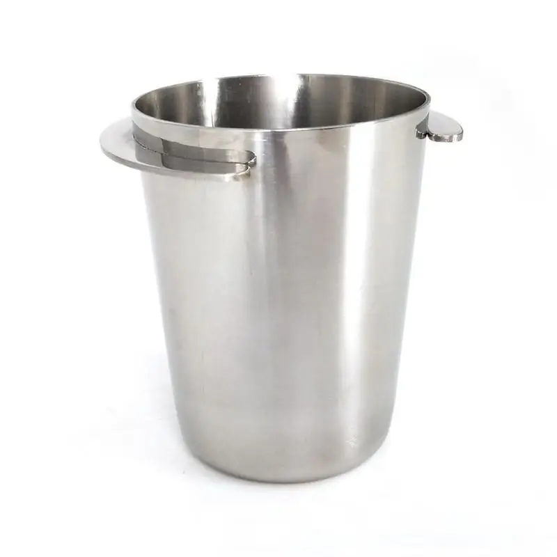 

Coffee Machine Bottomless Handle Stainless Steel Powder Cup Powder Receiver Solid Wood Coffee Machine Accessories Set