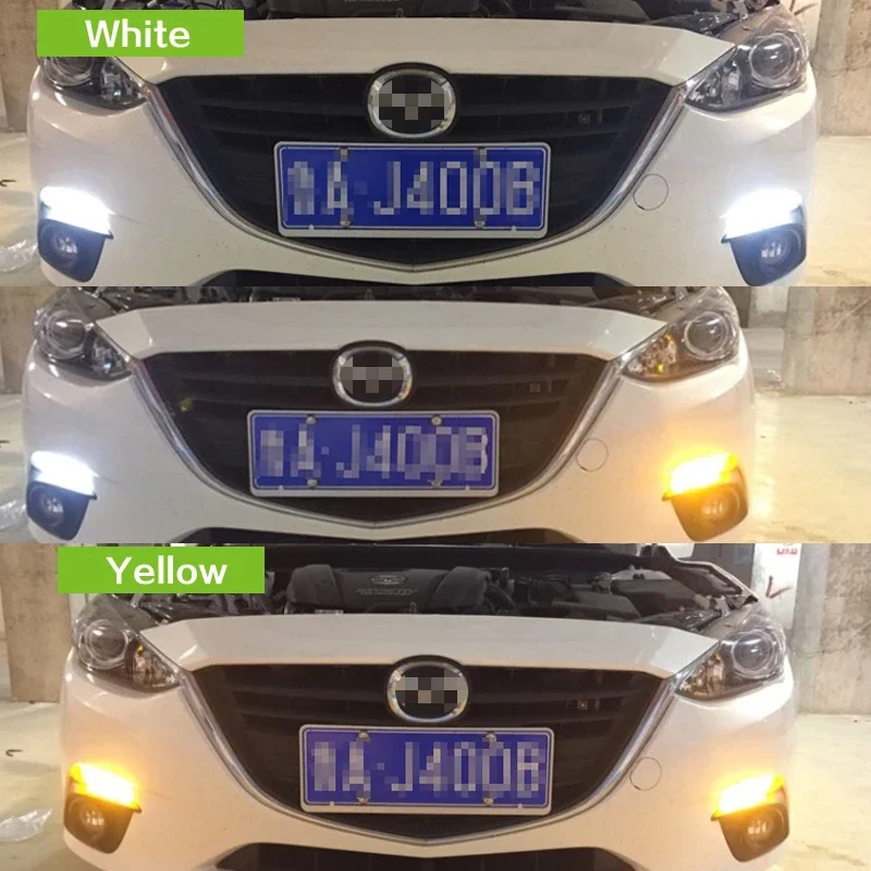 2x Canbus Двойной Режим лампы авто светодиодный указатель поворота + дневные ходовые