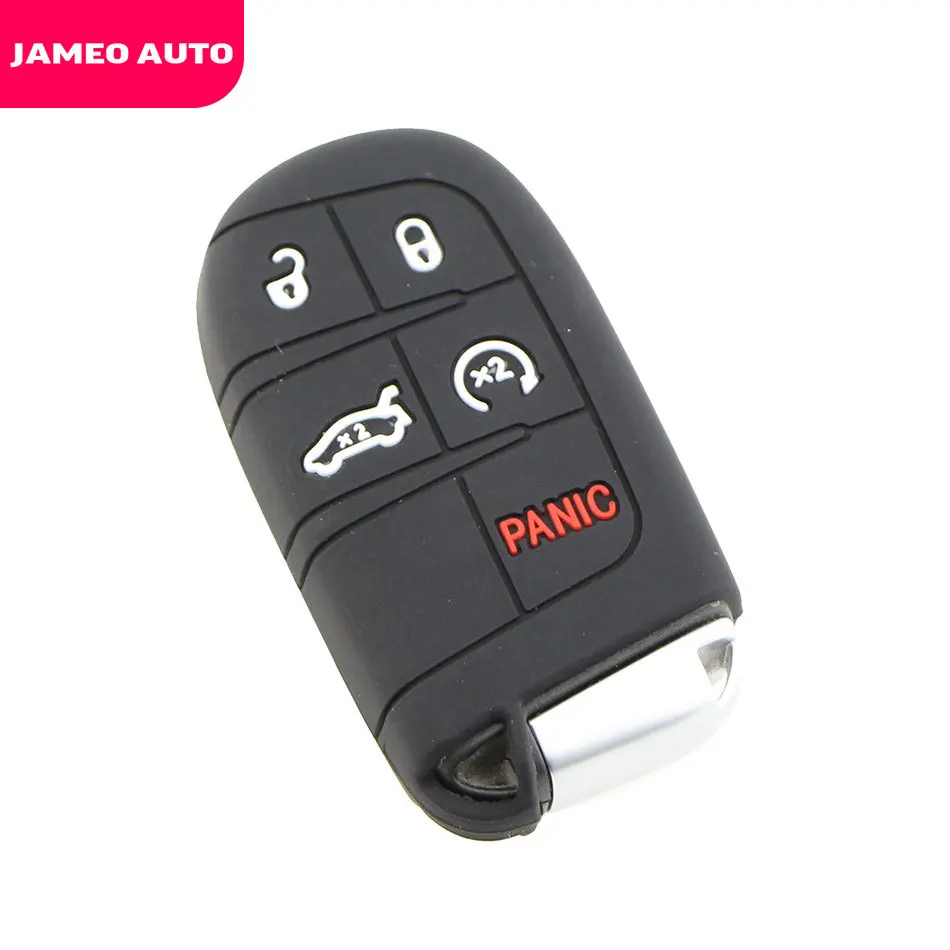 Jameo авто для стайлинга автомобилей силиконовые ключи чехол Dodge Jeep Journey Chrysler 300 Grand