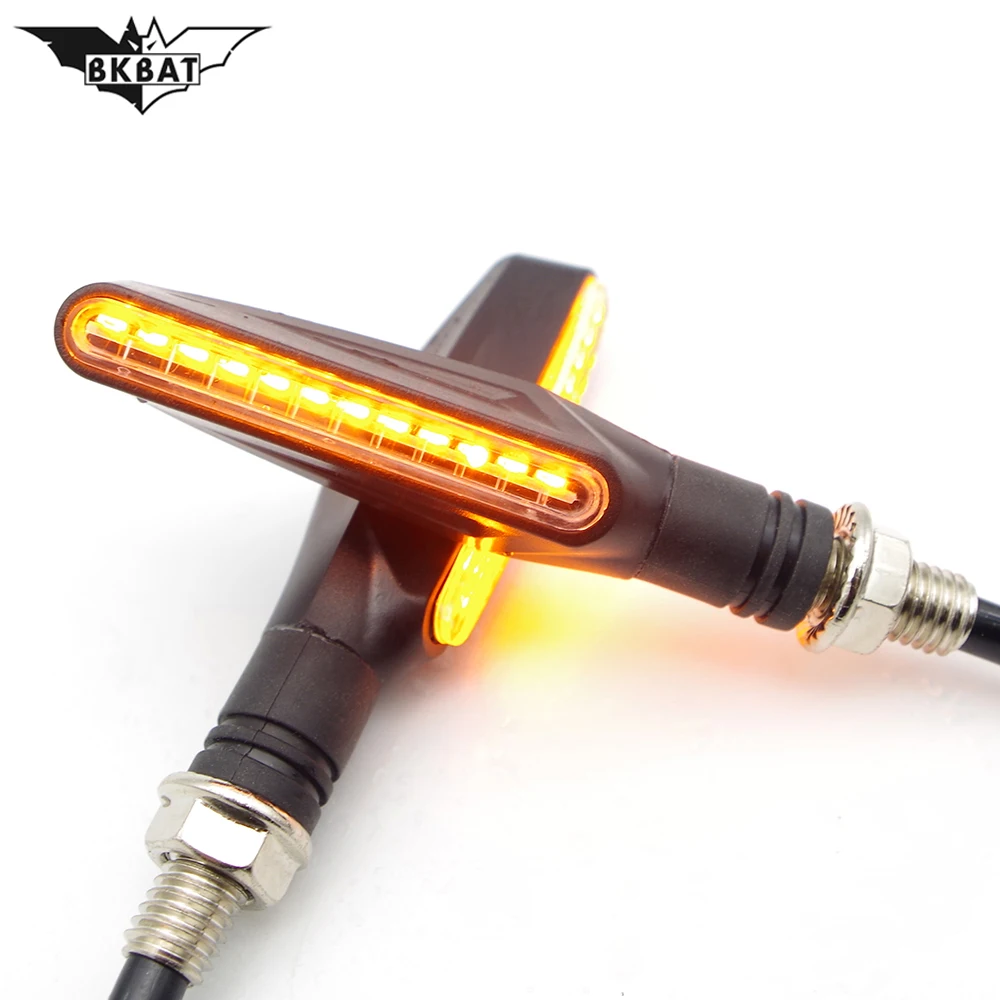 12 В мотоциклетные Поворотные передние и задние светодиодные сигнальные лампы