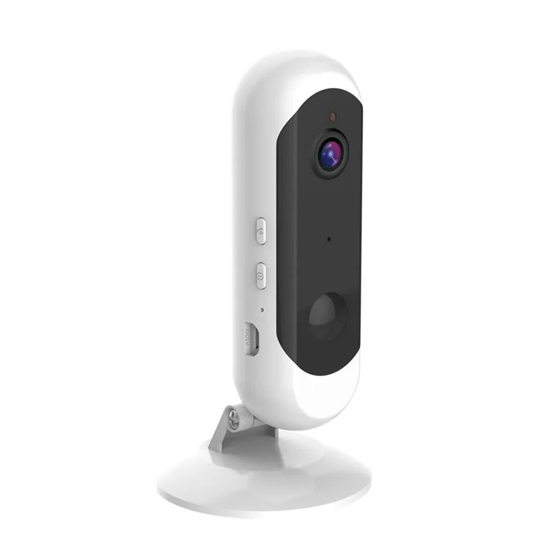 Белый CARPRIE перезаряжаемая камера популярная версия 720P HD беспроводная WiFi инфракрасная смарт-камера ночного видения IP Угол обзора 120 IP домашняя камера - Цвет: Белый