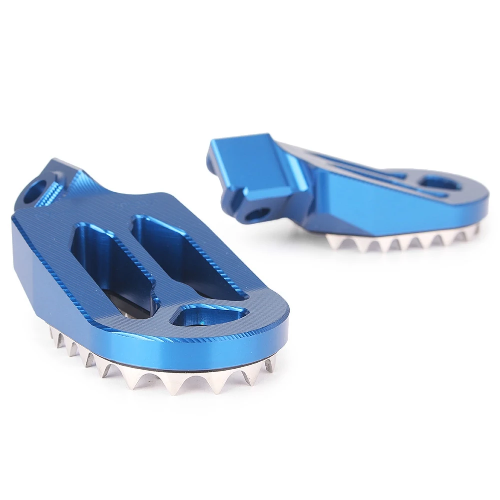 

Sharp Teeth Motorbike Dirt Bike Racing Foot Pegs Footpegs Footrests For Husqvarna 85cc-530cc 2005-2015