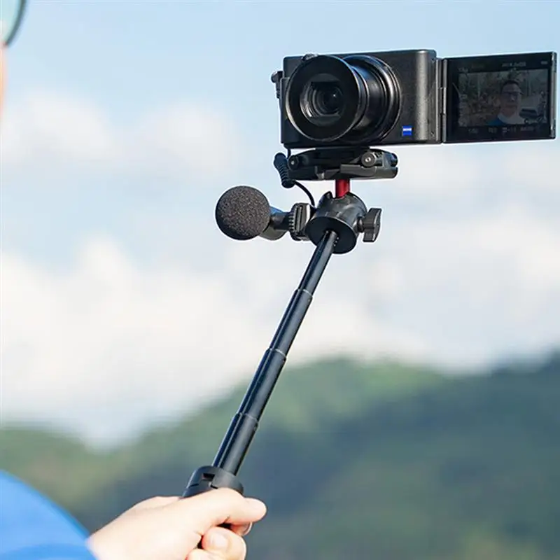 

Extendable Selfie Stick Aluminium Alloy Tripod Stand Phone Clip Camera Tripod