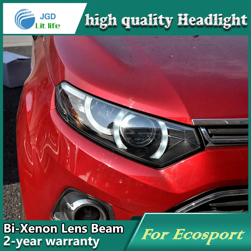 Ксеноновые Светодиодные фары Ford Ecosport грыжа аксессуары чехол для Стайлинг