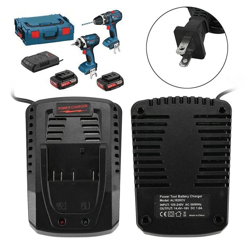 AABB-литий-ионный аккумулятор зарядное устройство для Bosch 14 4 в 18 В батарея Bat609 Bat609G