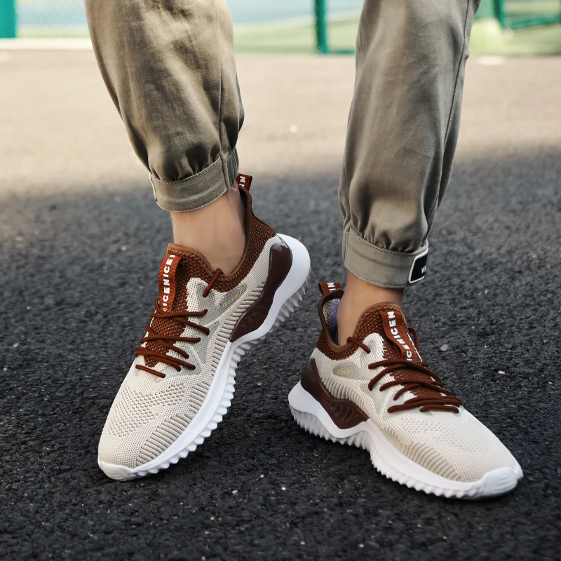 кроссовки мужские Летняя коллекция от бренда VESONAL Mesh мужская обувь для мужчин