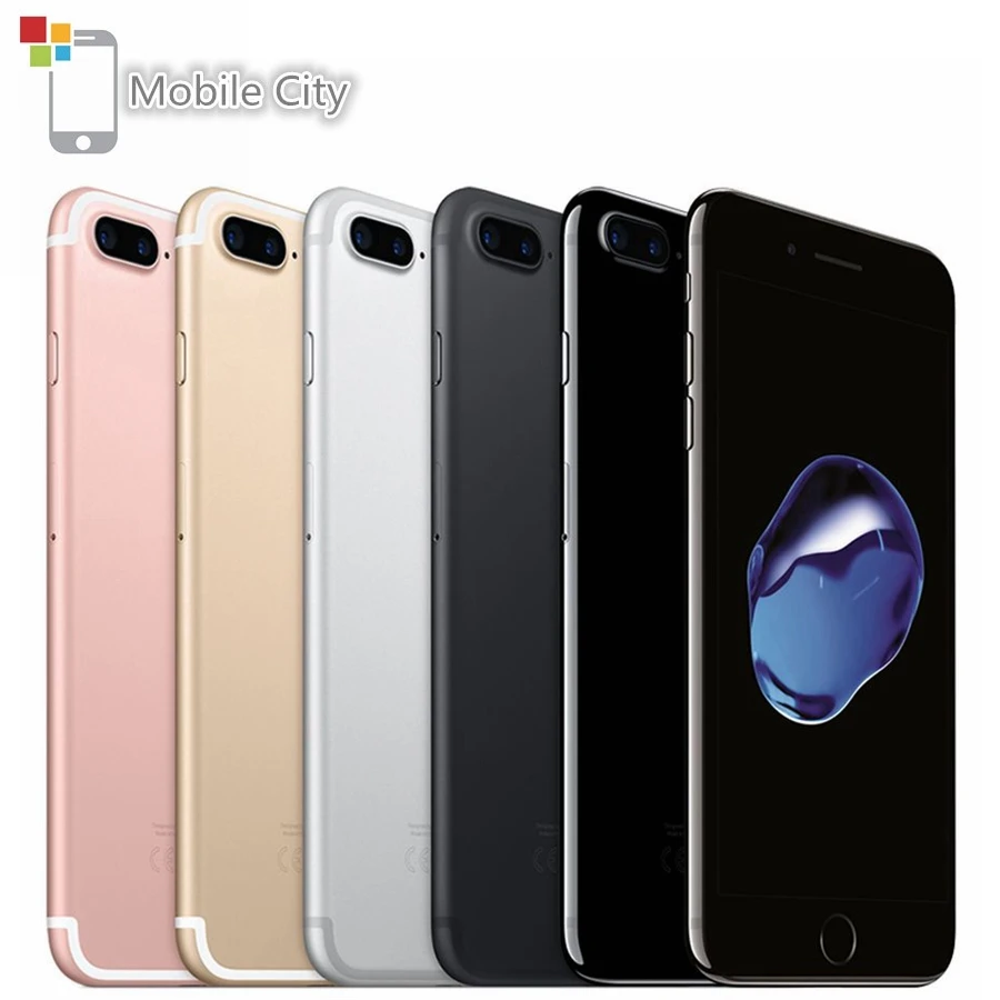 Смартфон iPhone 7 Plus разблокированный IOS 5 дюйма Apple A10 4 ядра 3 Гб ОЗУ 12 Мп мп камера